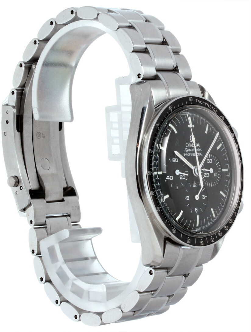 145 022 Omega Speedmaster Musta/Teräs Ø40 mm KäYTETTY € 1.950